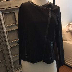 Black Jones of New York w Pleather Trim